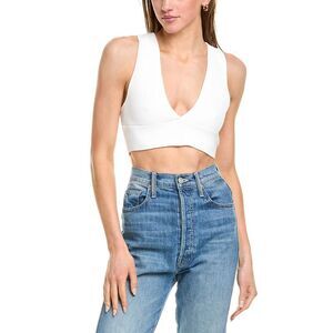 Lyra & Co Womens Knit Top, White